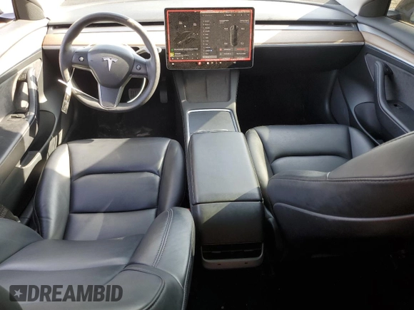 2023 Tesla Model 3 with VIN 5YJ3E1EA6PF503789, listed as a Copart auction lot 88225605 with 55,885 mi miles and Salvage Title. Bid and sale history available at carsss.com. Image 8.