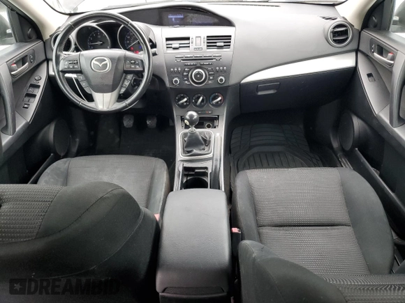 2012 Mazda 3 i Touring with VIN JM1BL1V70C1657147, listed as a Copart auction lot 47831365 with 174,651 mi miles and Salvage Title. Bid and sale history available at DreamBid. Image 8.