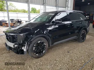 2024 Kia Sorento S z VIN 5XYRL4JC3RG279983, wystawiony jako Copart lot #55293015 z przebiegiem 17 681 mil mil oraz Szkoda całkowita • Salvage title. Historia ofert i sprzedaży dostępna na DreamBid. Obrazek 1.