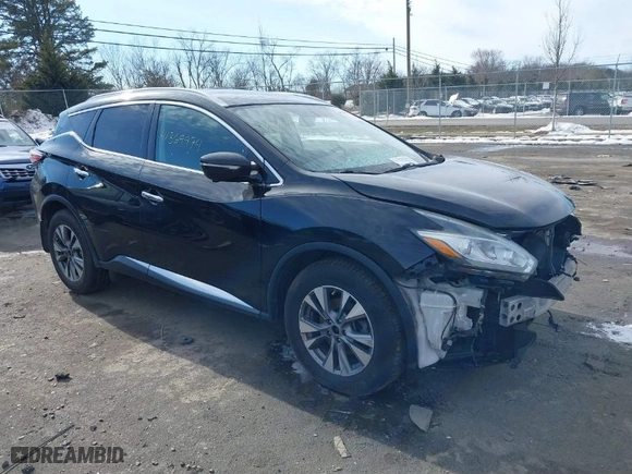 2015 Nissan Murano Platinum with VIN 5N1AZ2MHXFN243537, listed as a IAAI auction lot 41369974 with 130,490 mi miles. Bid and sale history available at carsss.com. Image 1.
