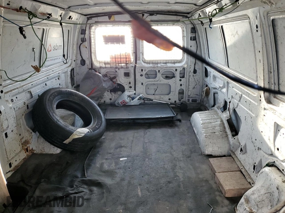 2001 Ford Econoline Cargo with VIN 1FTRE142X1HA65337, listed as a Copart auction lot 64150804 with 219,274 mi miles and Non Repairable. Bid and sale history available at DreamBid. Image 10.