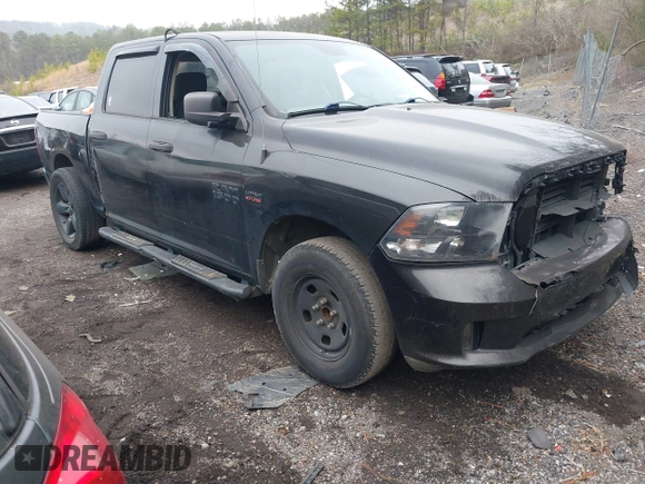 2017 Ram 1500 Express z VIN 1C6RR6KT8HS683418, wystawiony jako IAAI lot #41488810 z przebiegiem 137 659 mil mil oraz . Historia ofert i sprzedaży dostępna na DreamBid. Obrazek 1.