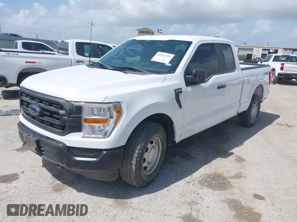 2022 Ford F-150 XL with VIN 1FTFX1E55NKD43897, listed as a IAAI auction lot 42512714 with 55,078 mi miles and . Bid and sale history available at DreamBid. Image 17.