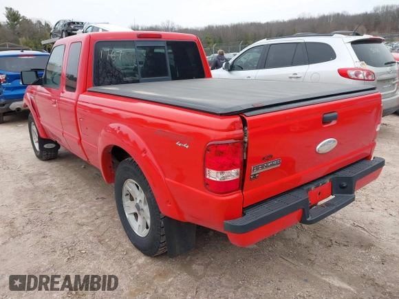 2006 Ford Ranger XLT with VIN 1FTZR45E36PA44938, listed as a IAAI auction lot 41911767 with 1,100,000 mi miles. Bid and sale history available at carsss.com. Image 3.