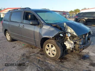 2009 Toyota Sienna CE with VIN 5TDZK23C29S225646, listed as a IAAI auction lot 41807696 with 238,375 mi miles. Bid and sale history available at carsss.com. Image 1.