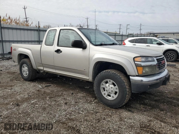 2008 GMC Canyon SLE1 with VIN 1GTDT39E888184285, listed as a Copart auction lot 49550265 with 88,071 mi miles and Salvage Title. Bid and sale history available at carsss.com. Image 4.