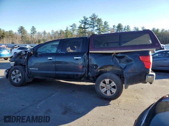 2017 Nissan Titan S with VIN 1N6AA1EJ4HN568708, listed as a Copart auction lot 79507594 with Not Provided miles and Salvage Title. Bid and sale history available at carsss.com. Image 2.