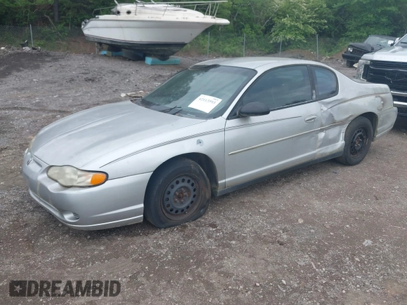 2004 Chevrolet Monte Carlo LS with VIN 2G1WW12E449349870, listed as a IAAI auction lot 42113593 with 240,972 mi miles. Bid and sale history available at carsss.com. Image 2.
