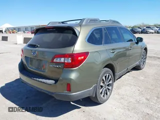 2015 Subaru Outback Limited with VIN 4S4BSBNCXF3259969, listed as a IAAI auction lot 41872999 with 144,442 mi miles and . Bid and sale history available at DreamBid. Image 4.