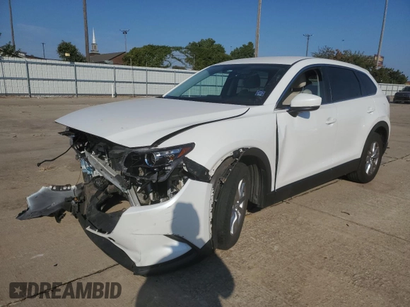 2017 Mazda CX-9 Sport with VIN JM3TCABY0H0135334, listed as a Copart auction lot 76350954 with 108,693 mi miles and Salvage Title. Bid and sale history available at DreamBid. Image 1.