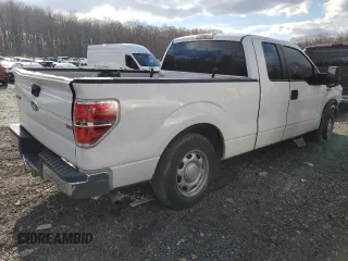 2010 Ford F-150 XL with VIN 1FTFX1CV2AFD12192, listed as a Copart auction lot 49967905 with 205,641 mi miles and Salvage Title. Bid and sale history available at DreamBid. Image 3.