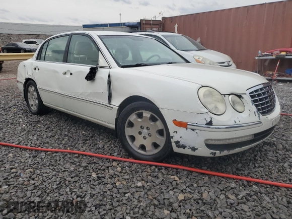 2008 Kia Amanti with VIN KNALD125985166299, listed as a Copart auction lot 47648295 with 87,380 mi miles and Salvage Title. Bid and sale history available at carsss.com. Image 4.