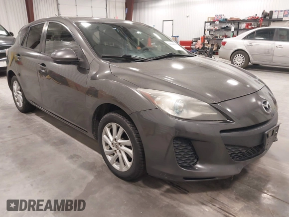 2012 Mazda 3 i Grand Touring with VIN JM1BL1M88C1654474, listed as a IAAI auction lot 41944599 with 174,107 mi miles and . Bid and sale history available at DreamBid. Image 1.