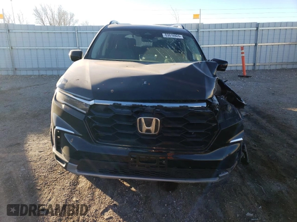 2025 Honda Pilot Elite with VIN 5FNYG1H8XSB029413, listed as a Copart auction lot 83016924 with Not Provided miles and Salvage Title. Bid and sale history available at DreamBid. Image 5.
