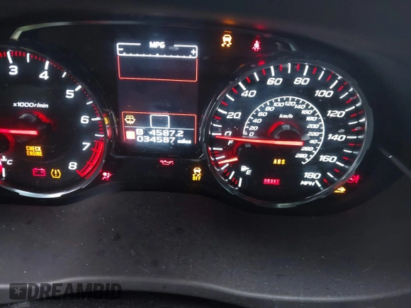 2021 Subaru WRX Premium with VIN JF1VA1C68M9823551, listed as a IAAI auction lot 42014206 with 34,587 mi miles and . Bid and sale history available at DreamBid. Image 15.