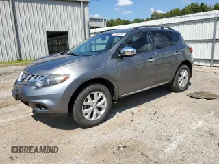 2014 Nissan Murano SV with VIN JN8AZ1MU1EW418346, listed as a Copart auction lot 70964464 with 0 mi miles and Clean Title. Bid and sale history available at carsss.com. Image 1.