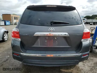 2011 Toyota Highlander with VIN 5TDZK3EH3BS028795, listed as a Copart auction lot 50764945 with 62,595 mi miles and Salvage Title. Bid and sale history available at carsss.com. Image 6.