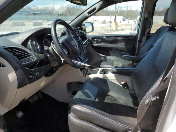 2019 Dodge Grand Caravan SXT with VIN 2C4RDGCG0KR542740, listed as a Copart auction lot 50036335 with 129,150 mi miles and Salvage Title. Bid and sale history available at carsss.com. Image 7.