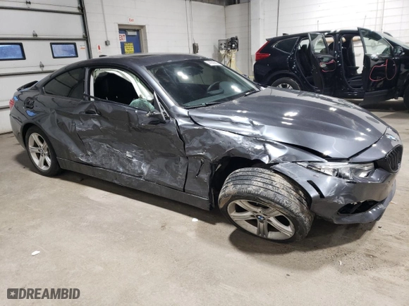 2014 BMW 4 Series 428i xDrive with VIN WBA3N9C50EF722323, listed as a Copart auction lot 44069265 with 40,682 mi miles and Salvage Title. Bid and sale history available at carsss.com. Image 4.