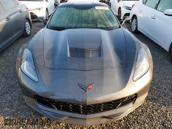 2018 Chevrolet Corvette Grand Sport 2LT with VIN 1G1YX2D7XJ5103876, listed as a Copart auction lot 74516304 with 0 mi miles and Non Repairable. Bid and sale history available at carsss.com. Image 5.