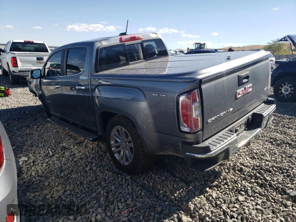 2020 GMC Canyon 4WD SLT with VIN 1GTG6DEN2L1248645, listed as a Copart auction lot 74919454 with 56,085 mi miles and Salvage Title. Bid and sale history available at carsss.com. Image 2.