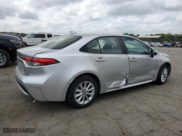 2021 Toyota Corolla LE with VIN JTDVPMAE8MJ146102, listed as a Copart auction lot 51594985 with 85,682 mi miles and Clean Title. Bid and sale history available at carsss.com. Image 3.
