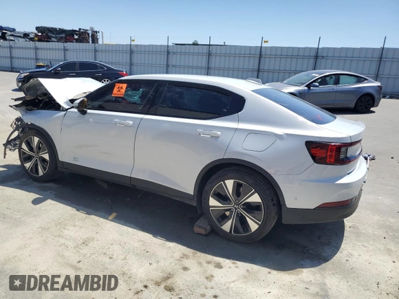 2023 Polestar 2 z VIN YSMED3KA8PL138271, wystawiony jako Copart lot #56353545 z przebiegiem Nie podano mil oraz Szkody całkowita. Historia ofert i sprzedaży dostępna na DreamBid. Obrazek 2.