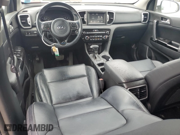2018 Kia Sportage EX z VIN KNDPN3AC9J7310179, wystawiony jako Copart lot #61767815 z przebiegiem 77 541 mil mil oraz Szkoda całkowita • Salvage title. Historia ofert i sprzedaży dostępna na DreamBid. Obrazek 8.