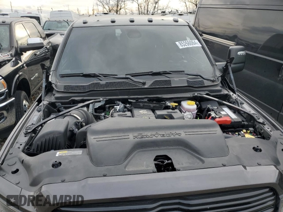 2024 Ram 3500 Laramie with VIN 3C63RRML8RG220255, listed as a Copart auction lot 85266064 with 4,901 mi miles and Salvage Title. Bid and sale history available at carsss.com. Image 11.