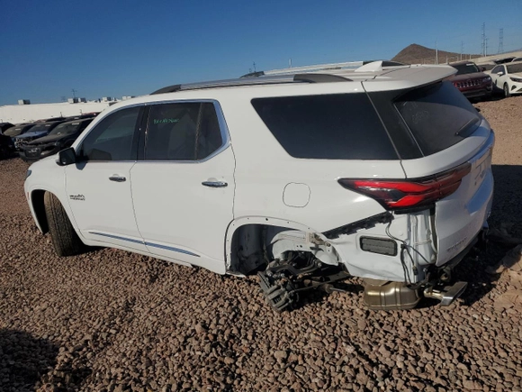 2023 Chevrolet Traverse High Country with VIN 1GNERNKW1PJ233990, listed as a Copart auction lot 84212234 with 8,490 mi miles and Salvage Title. Bid and sale history available at carsss.com. Image 2.