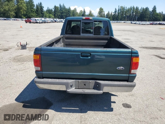 1998 Ford Ranger XL with VIN 1FTYR14X6WPB56954, listed as a Copart auction lot 66233615 with 176,845 mi miles and Clean title. Bid and sale history available at DreamBid. Image 6.