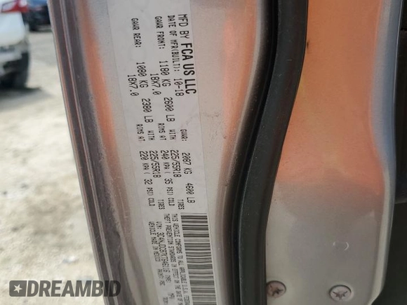 2019 Jeep Compass Limited z VIN 3C4NJDCB7KT646116, wystawiony jako Copart lot #61968895 z przebiegiem 59 077 mil mil oraz Szkoda całkowita • Salvage title. Historia ofert i sprzedaży dostępna na DreamBid. Obrazek 12.