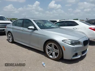 2015 BMW 5 Series 550i with VIN WBAKN9C55FD960807, listed as a IAAI auction lot 42640043 with 129,641 mi miles and . Bid and sale history available at DreamBid. Image 1.