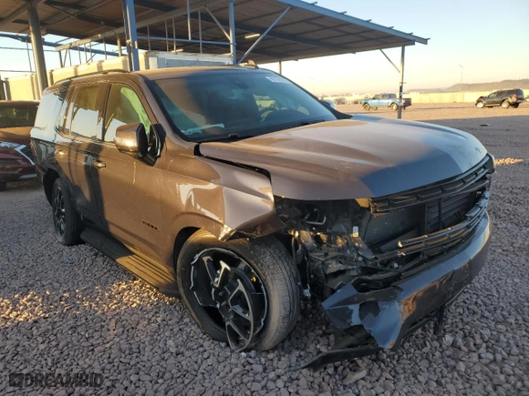 2022 Chevrolet Tahoe RST with VIN 1GNSKRKD5NR363976, listed as a Copart auction lot 88109915 with 18,876 mi miles and Salvage Title. Bid and sale history available at carsss.com. Image 4.