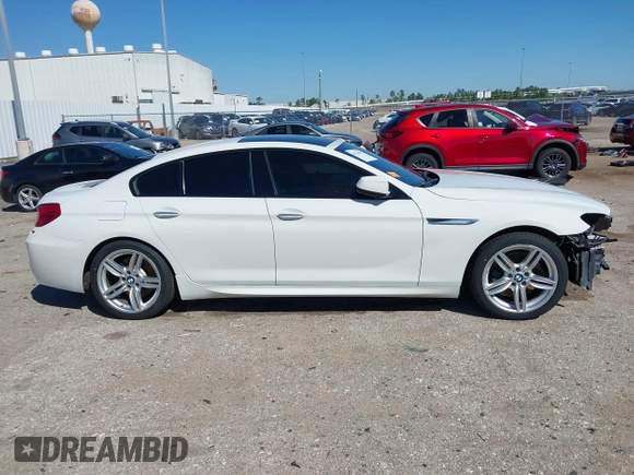 2014 BMW 6 Series 650i xDrive with VIN WBA6B4C5XED099197, listed as a IAAI auction lot 41744557 with 174,613 mi miles. Bid and sale history available at carsss.com. Image 14.