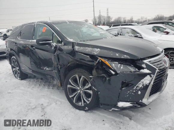2018 Lexus RX with VIN JTJDGKCA8J2005494, listed as a Copart auction lot 88744995 with 97,857 mi miles and Salvage Title. Bid and sale history available at carsss.com. Image 4.