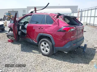 2021 Toyota RAV4 Hybrid XLE with VIN JTMRWRFV2MD123696, listed as a IAAI auction lot 41898510 with 88,000 mi miles. Bid and sale history available at carsss.com. Image 3.