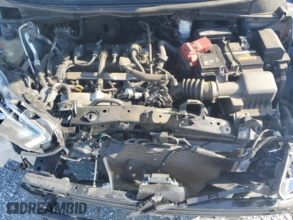 2021 Nissan Versa S with VIN 3N1CN8DV2ML809398, listed as a Copart auction lot 57832835 with 75,680 mi miles and Salvage title. Bid and sale history available at DreamBid. Image 11.