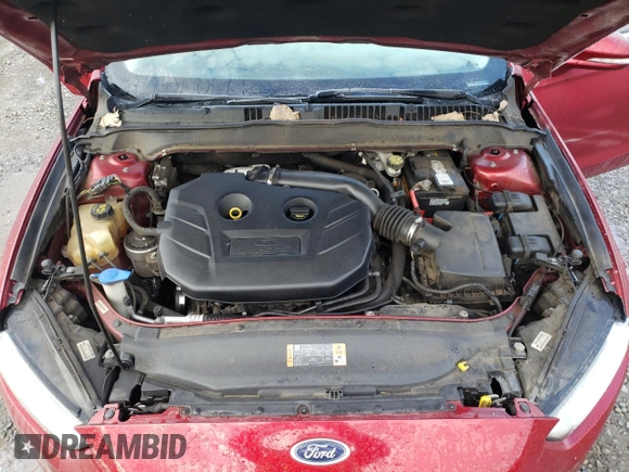 2014 Ford Fusion Titanium with VIN 3FA6P0K93ER380255, listed as a Copart auction lot 44349395 with 175,562 mi miles and Salvage Title. Bid and sale history available at DreamBid. Image 11.