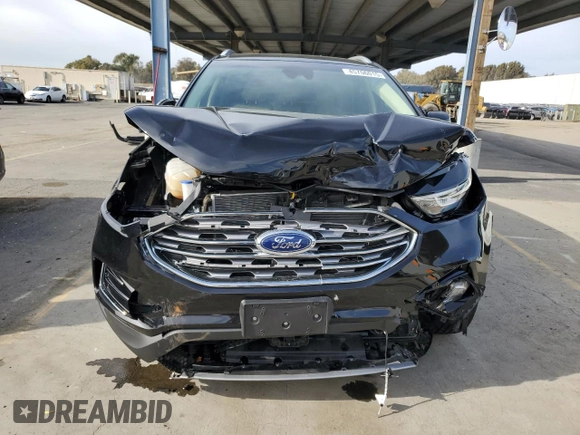 2019 Ford Edge SEL with VIN 2FMPK3J94KBC24182, listed as a Copart auction lot 45706015 with 18,828 mi miles and Salvage Title. Bid and sale history available at carsss.com. Image 5.