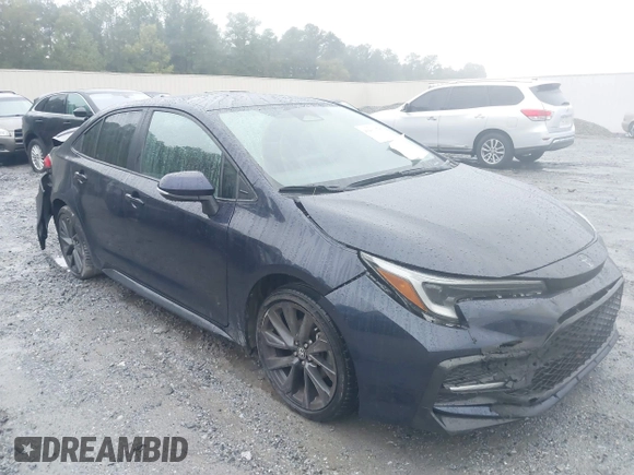 2023 Toyota Corolla SE with VIN 5YFS4MCE0PP141386, listed as a IAAI auction lot 40439078 with 25,000 mi miles and . Bid and sale history available at DreamBid. Image 13.