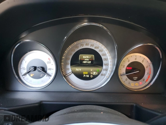 2014 Mercedes-Benz GLK 350 with VIN WDCGG5HB4EG262948, listed as a Copart auction lot 72449764 with 189,122 mi miles and Salvage Title. Bid and sale history available at DreamBid. Image 9.