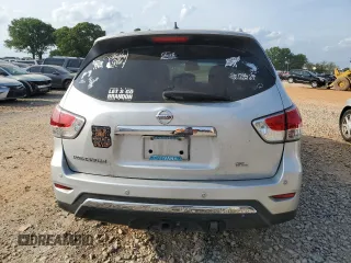 2013 Nissan Pathfinder SV with VIN 5N1AR2MN6DC680563, listed as a Copart auction lot 54329765 with 156,509 mi miles and Salvage title. Bid and sale history available at DreamBid. Image 6.