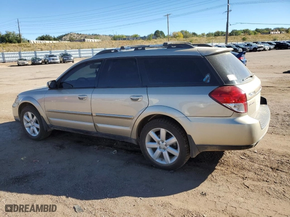 2008 Subaru Outback (Natl) Ltd with VIN 4S4BP62C787357642, listed as a Copart auction lot 76616344 with 168,616 mi miles and Non Repairable. Bid and sale history available at carsss.com. Image 2.