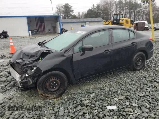 2014 Honda Civic Sedan LX with VIN 19XFB2F54EE084745, listed as a Copart auction lot 44954865 with Not Provided miles and Salvage Title. Bid and sale history available at carsss.com. Image 1.