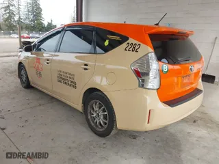 2012 Toyota Prius v Two with VIN JTDZN3EU8C3160295, listed as a IAAI auction lot 41633852 with 635,554 mi miles. Bid and sale history available at carsss.com. Image 3.