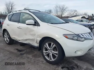 2009 Nissan Murano S with VIN JN8AZ18W69W113832, listed as a IAAI auction lot 41315201 with Not Provided miles and . Bid and sale history available at DreamBid. Image 6.