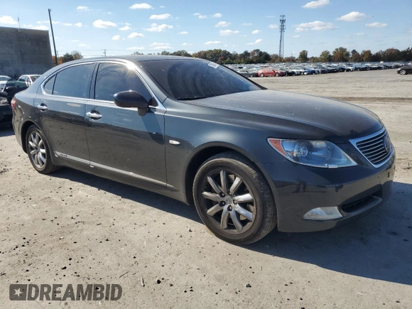 2008 Lexus LS 600h L z VIN JTHDU46F185004337, wystawiony jako Copart lot #77908074 z przebiegiem 105 245 mil mil oraz Szkoda całkowita • Salvage title. Historia ofert i sprzedaży dostępna na DreamBid. Obrazek 4.