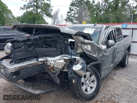 2017 GMC Sierra 1500 SLE z VIN 3GTP1MEC0HG230277, wystawiony jako IAAI lot #41997297 z przebiegiem Nie podano mil oraz . Historia ofert i sprzedaży dostępna na DreamBid. Obrazek 6.