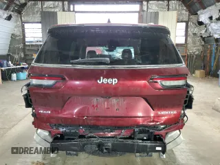 2024 Jeep Grand Cherokee Limited z VIN 1C4RJKBG9R8550516, wystawiony jako Copart lot #62032995 z przebiegiem 10 625 mil mil oraz Szkoda całkowita • Salvage title. Historia ofert i sprzedaży dostępna na DreamBid. Obrazek 6.